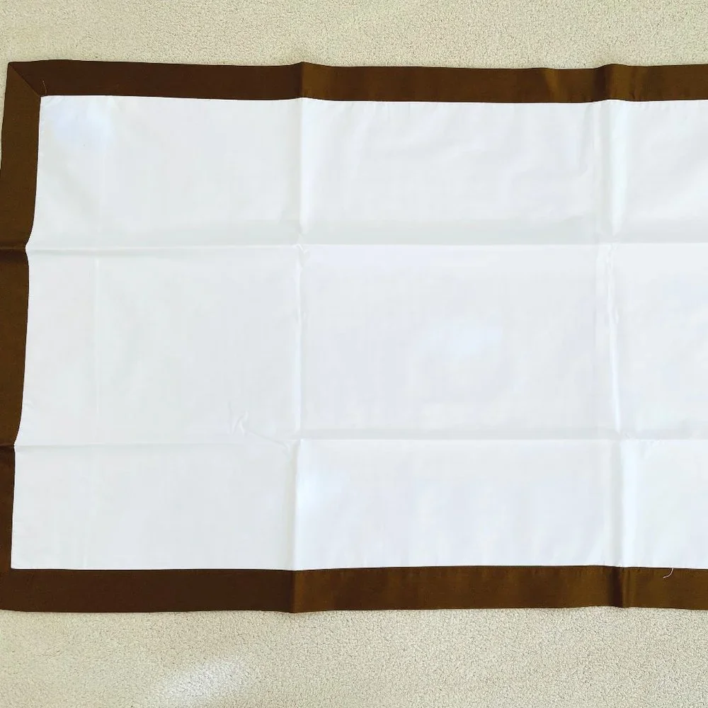 RH Restoration Hardware ITALIAN 1x Bold Border King Sham 24x38